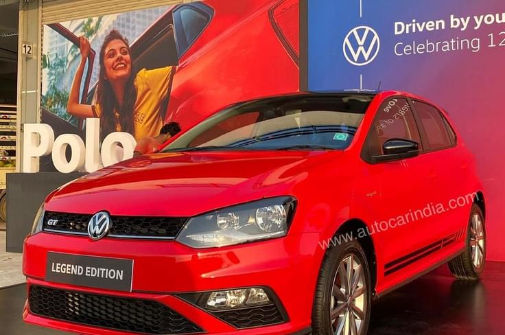 VW Polo Legend Edition front three- quarters view. VW Polo Legend Edition front three- quarters view.